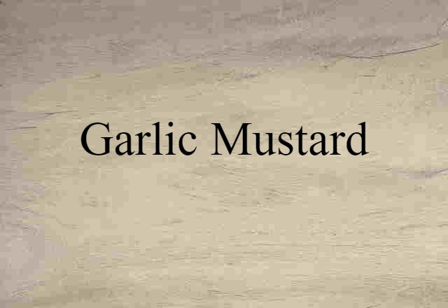 garlic mustard