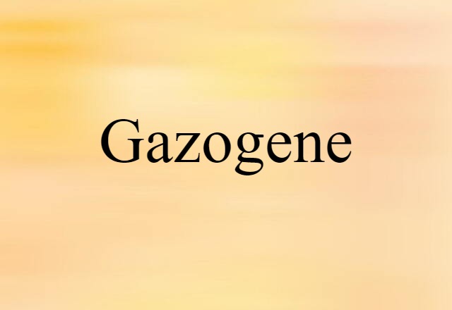 gazogene