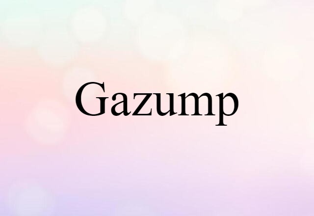 gazump