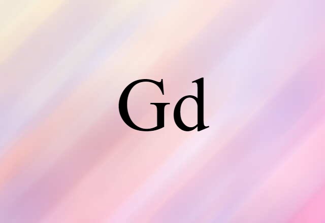 Gd