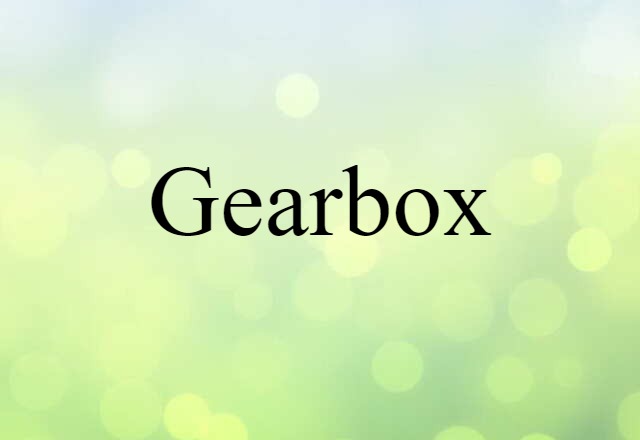 gearbox