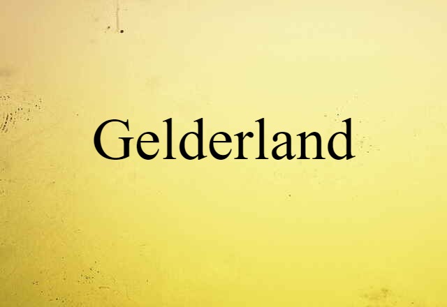 Gelderland