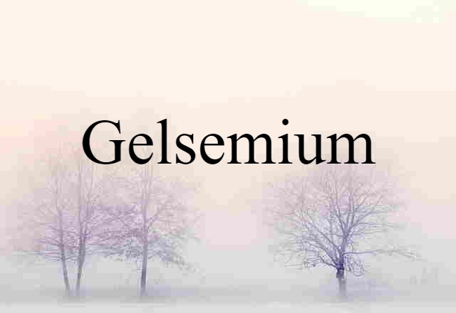 gelsemium