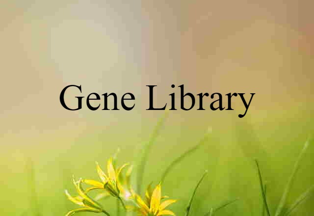 gene library