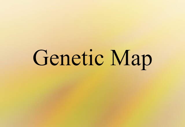 genetic map