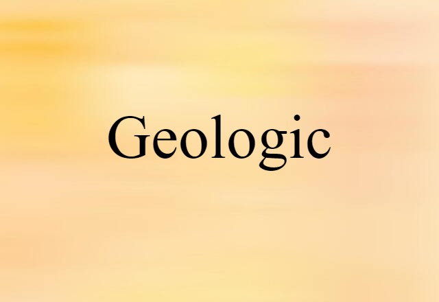 geologic