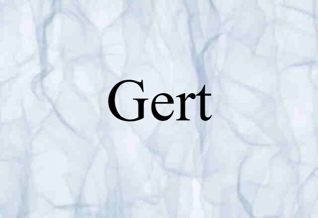 Gert