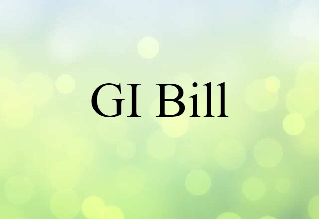 GI Bill