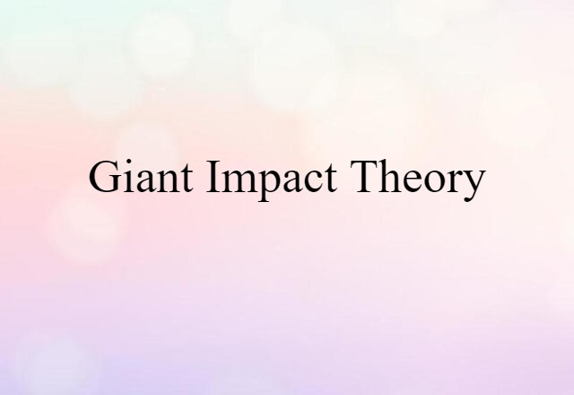 giant impact theory