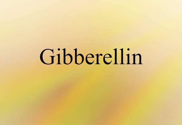 gibberellin