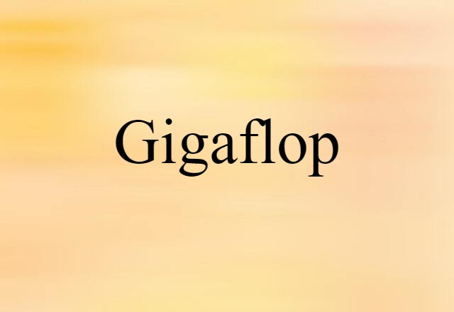 gigaflop