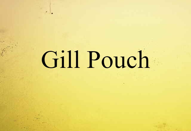 gill pouch