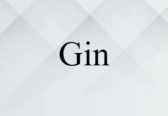 gin