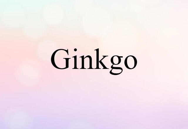 ginkgo