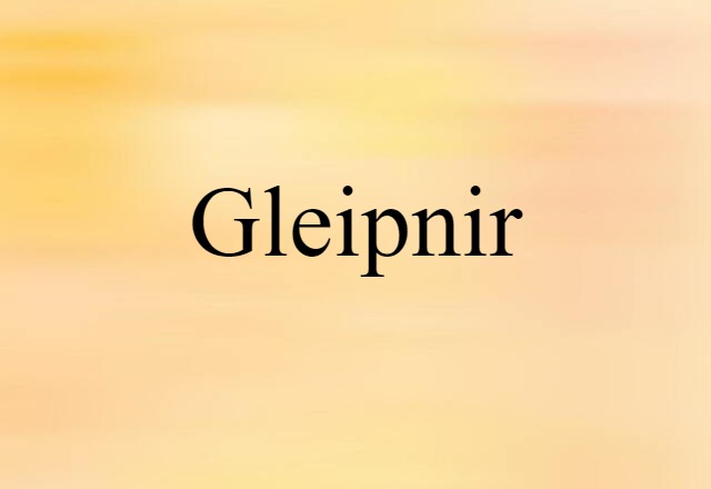 Gleipnir