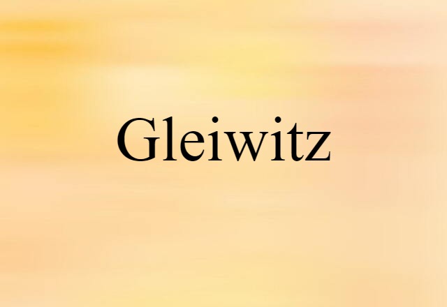 Gleiwitz