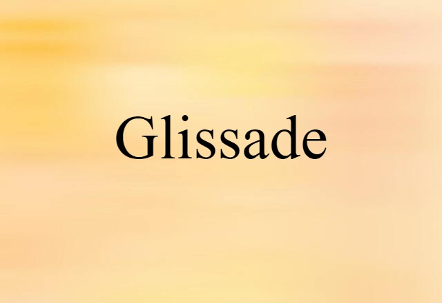 glissade