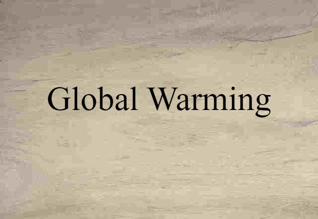 global warming