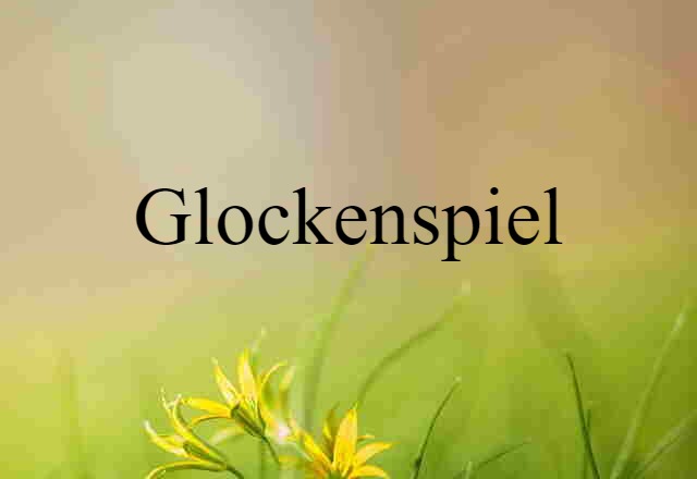 Glockenspiel (noun) Definition, Meaning & Examples