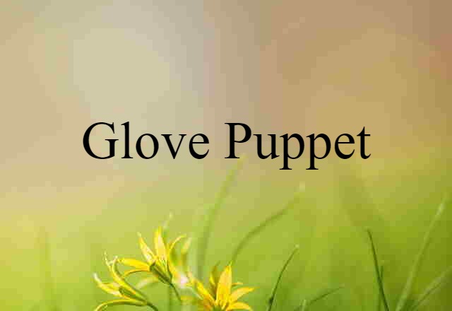 glove puppet