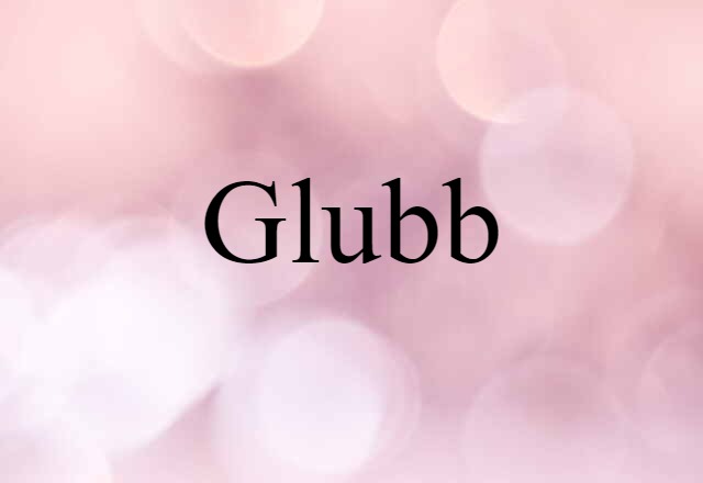 Glubb