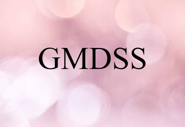 GMDSS