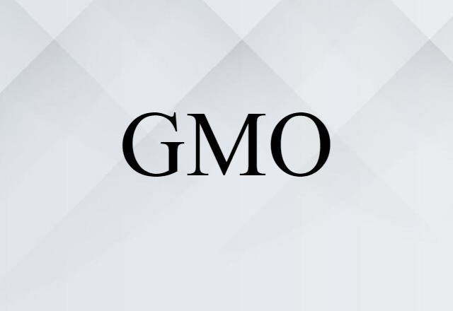 GMO