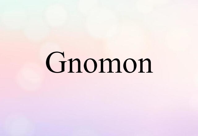 gnomon