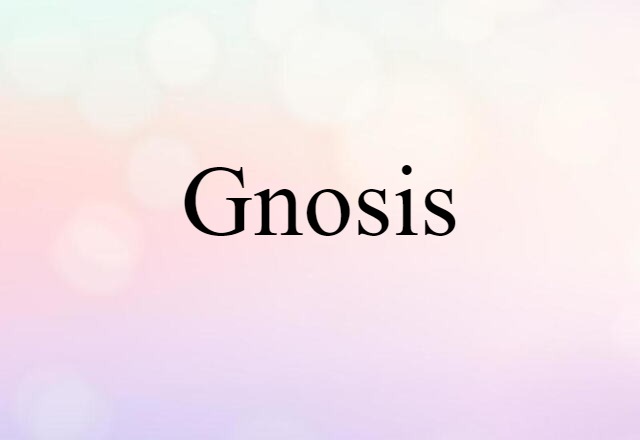 gnosis