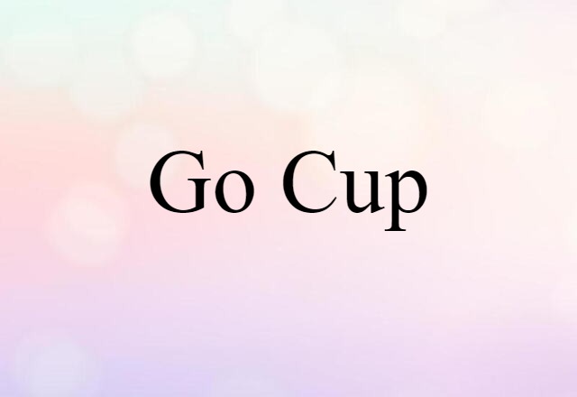 go cup