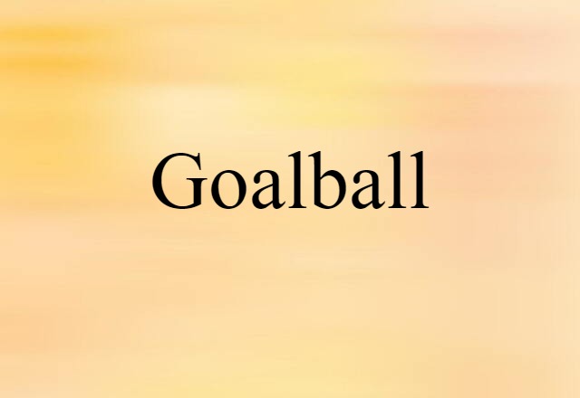 goalball