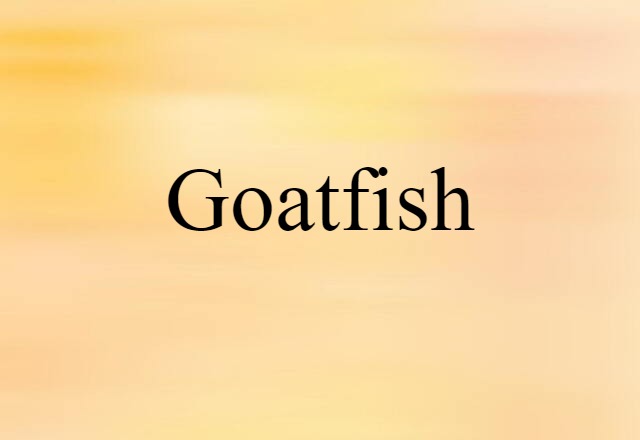 goatfish