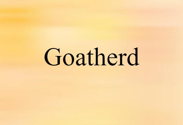 goatherd