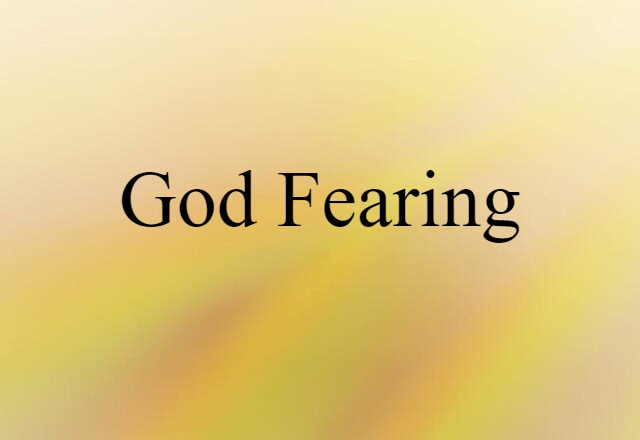 God-fearing