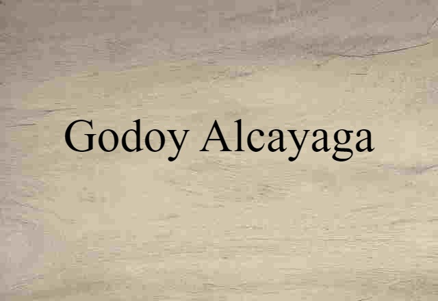 Godoy Alcayaga