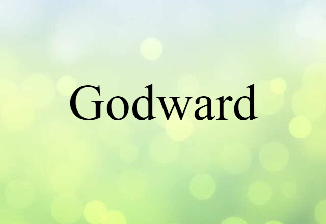 Godward (noun) Definition, Meaning & Examples