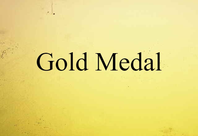 gold medal