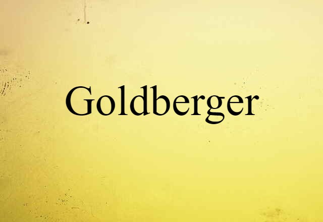 Goldberger