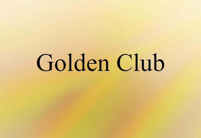 golden club