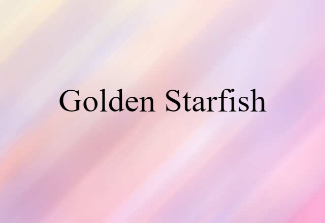 Golden Starfish