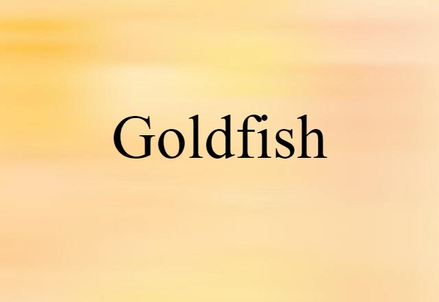 goldfish