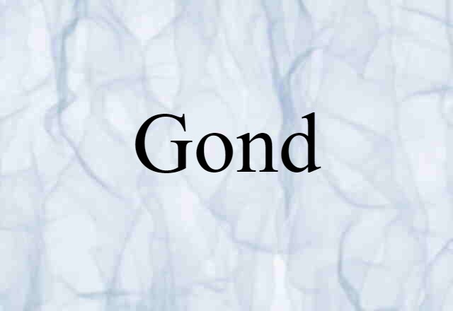 Gond