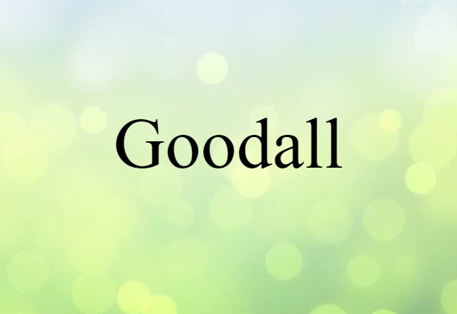 Goodall