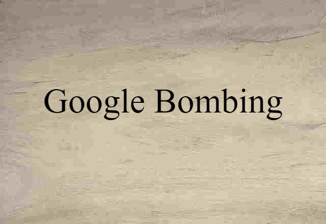 google bombing