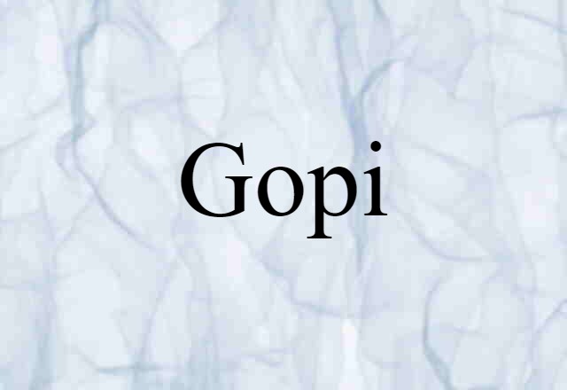 gopi