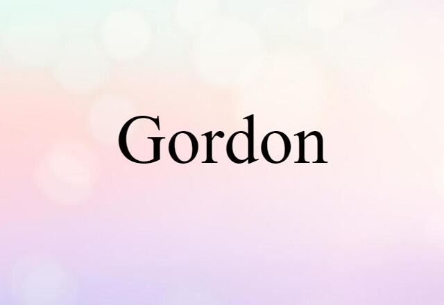 Gordon