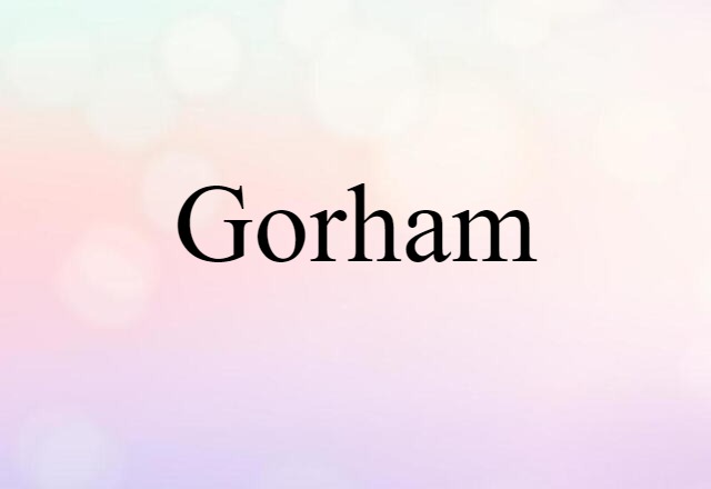 Gorham