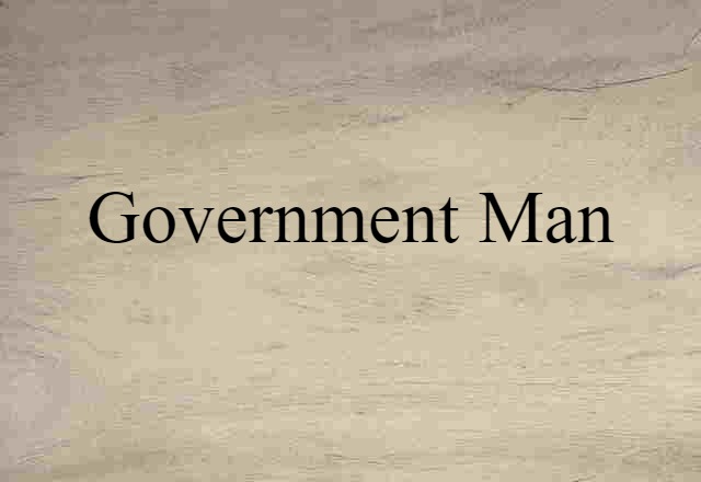 government man