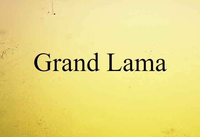 Grand Lama