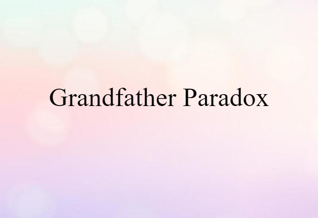 grandfather paradox